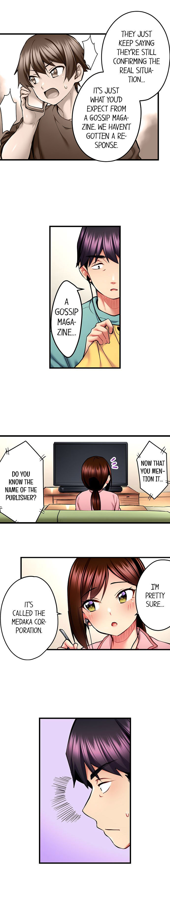 Even an Innocent TV Show Singer Needs Sex… chapter 35 page 6