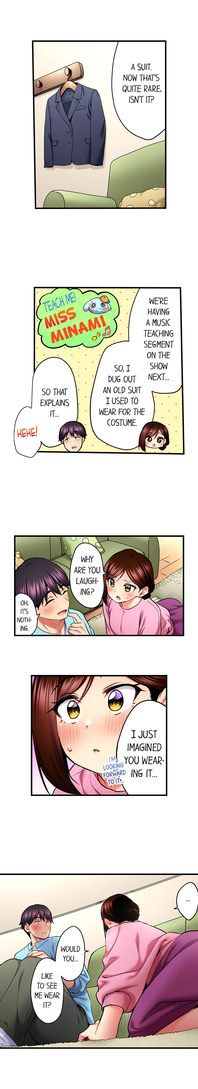 Even an Innocent TV Show Singer Needs Sex… chapter 55 page 8