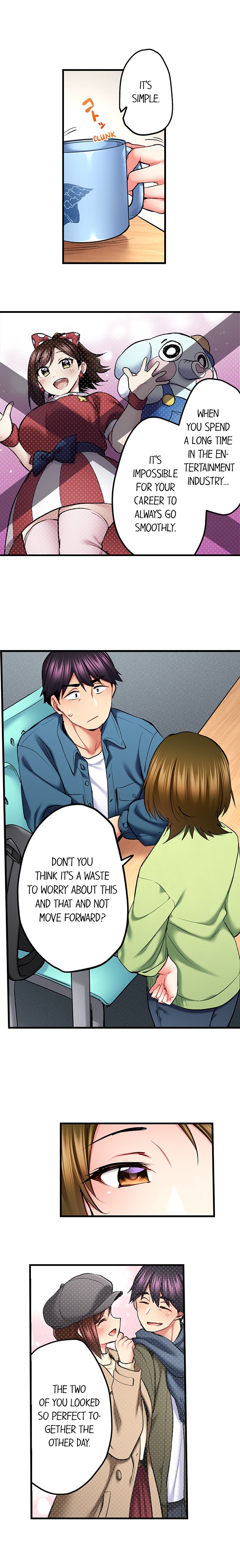 Even an Innocent TV Show Singer Needs Sex… chapter 70 page 9