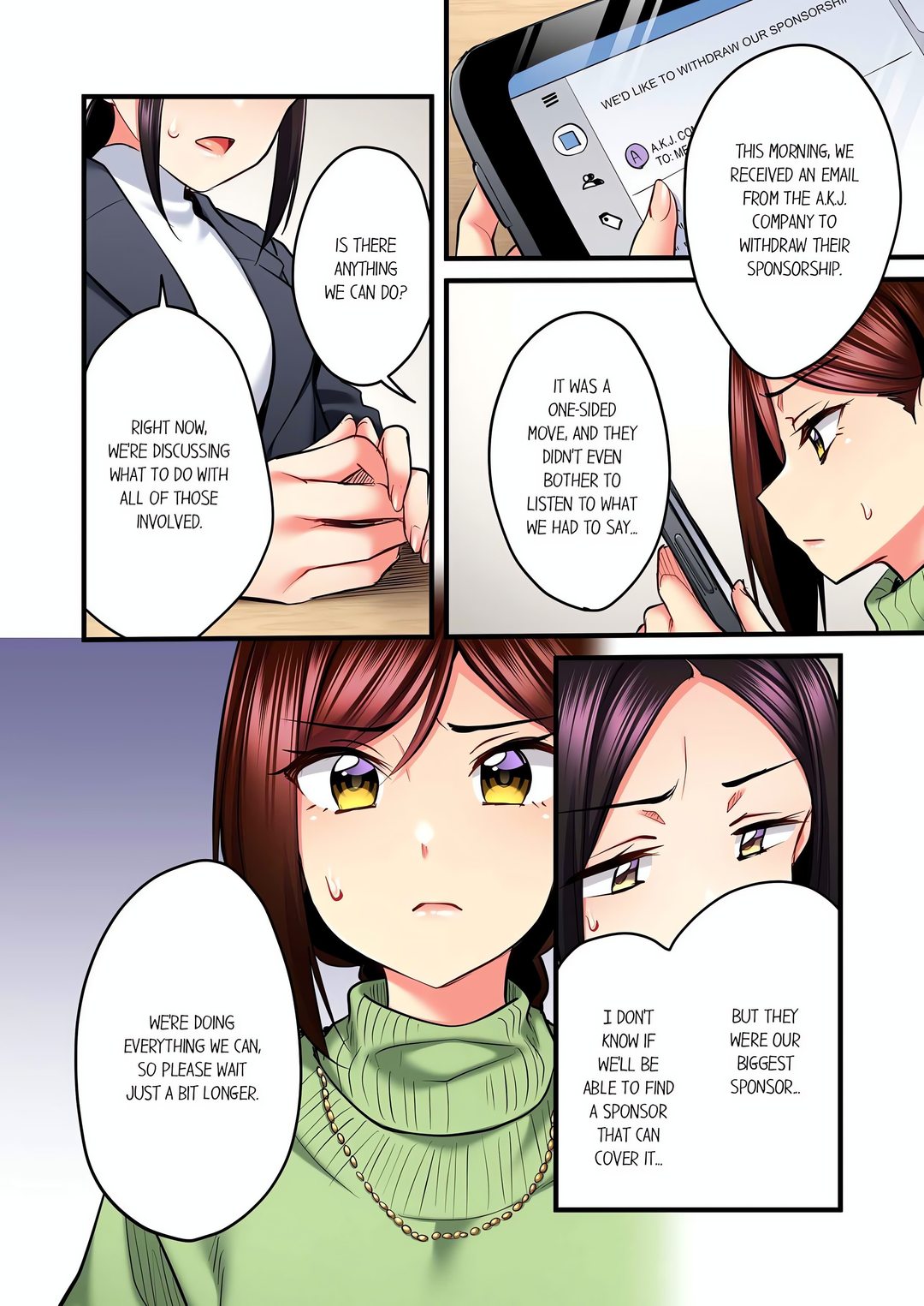 Even an Innocent TV Show Singer Needs Sex… chapter 86 page 8