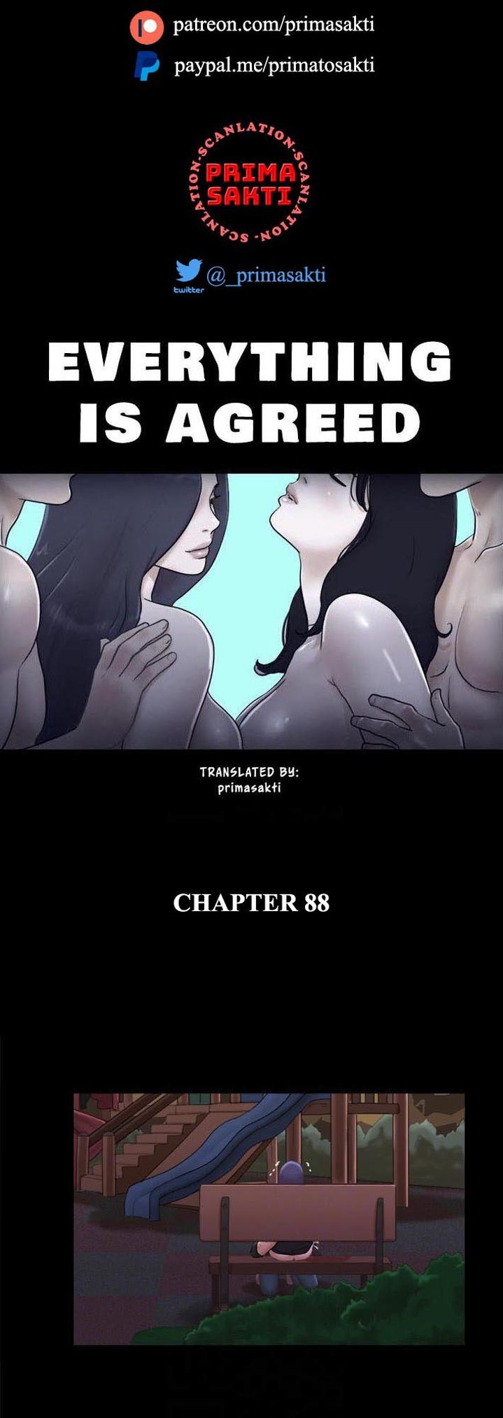 Everything is agreed (Primasakti) chapter 88 page 6