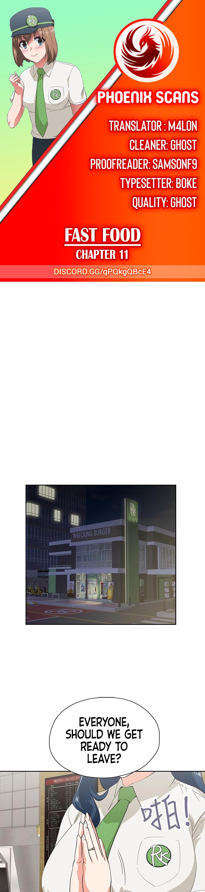 Fast Food chapter 11 page 1