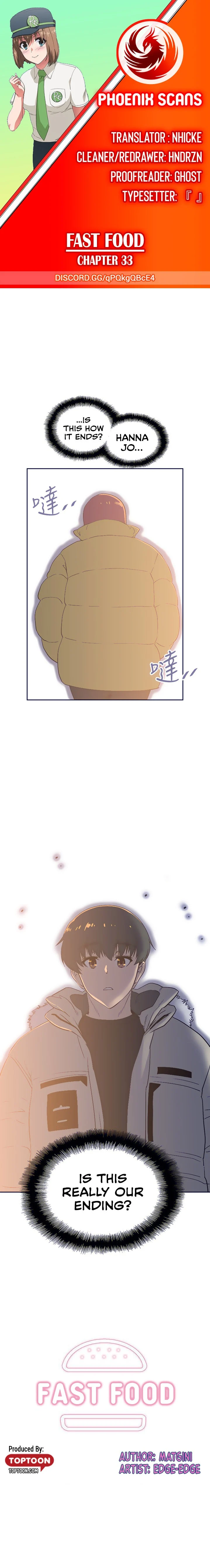 Fast Food chapter 33 page 1