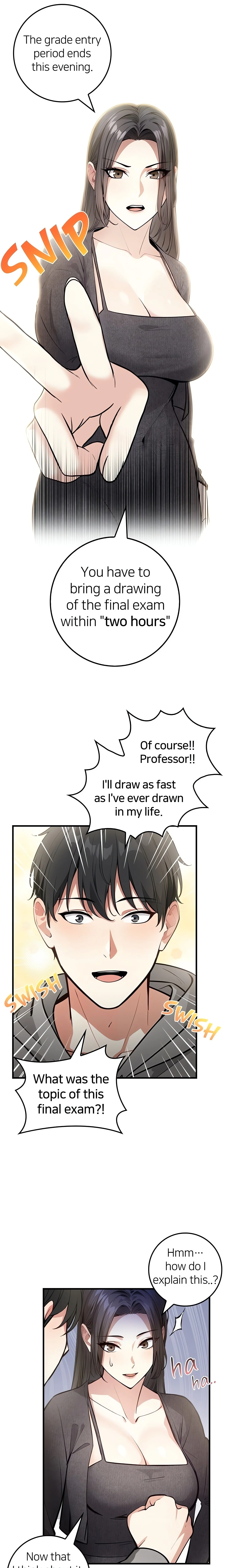 Female Professor with Nude Croquis (Official) chapter 1 page 5