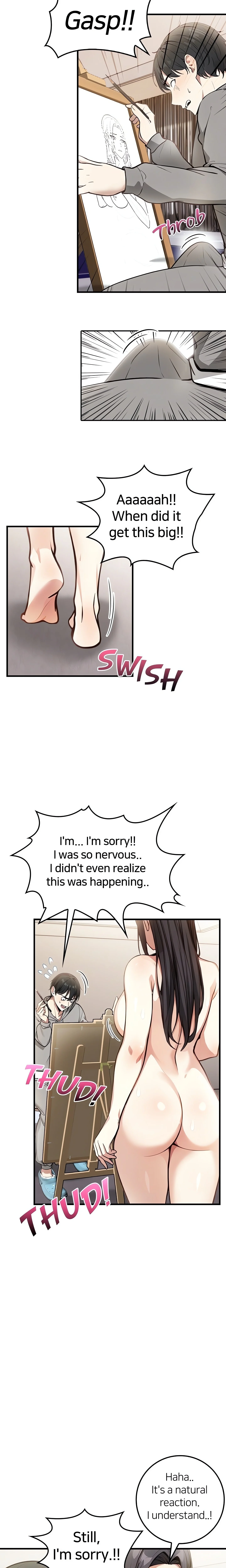 Female Professor with Nude Croquis (Official) chapter 1 page 18