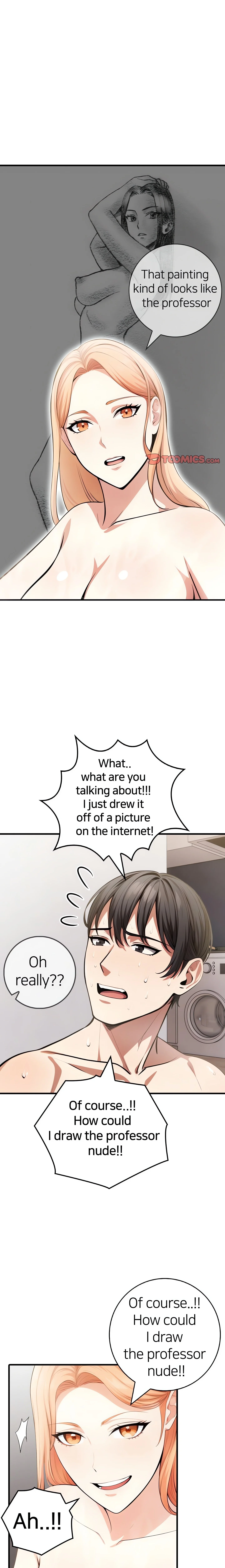 Female Professor with Nude Croquis (Official) chapter 10 page 1