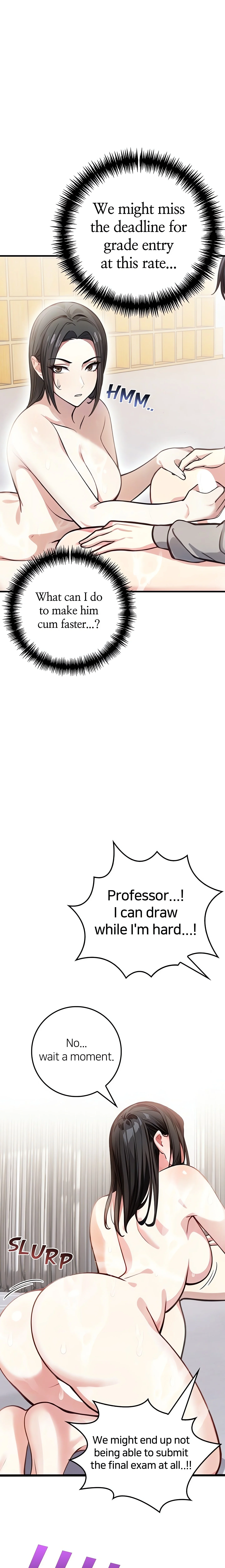 Female Professor with Nude Croquis (Official) chapter 2 page 21
