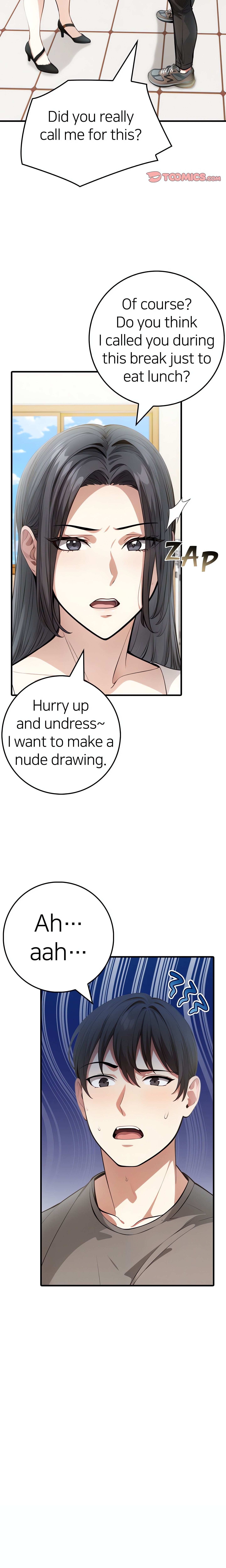 Female Professor with Nude Croquis (Official) chapter 5 page 15