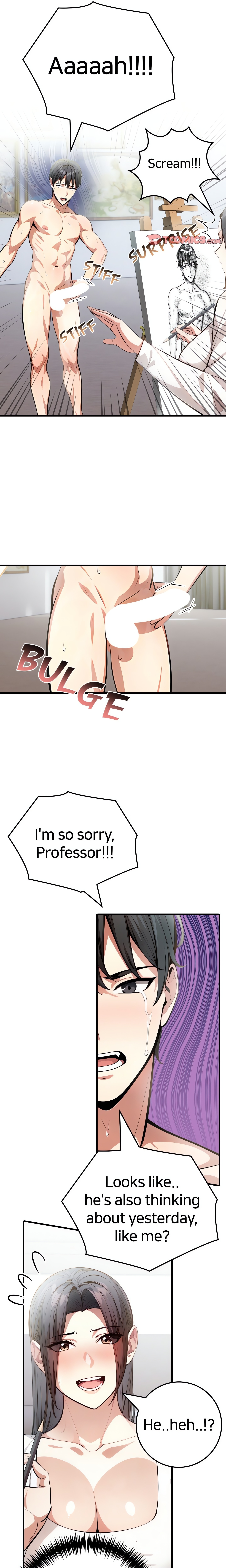 Female Professor with Nude Croquis (Official) chapter 5 page 20