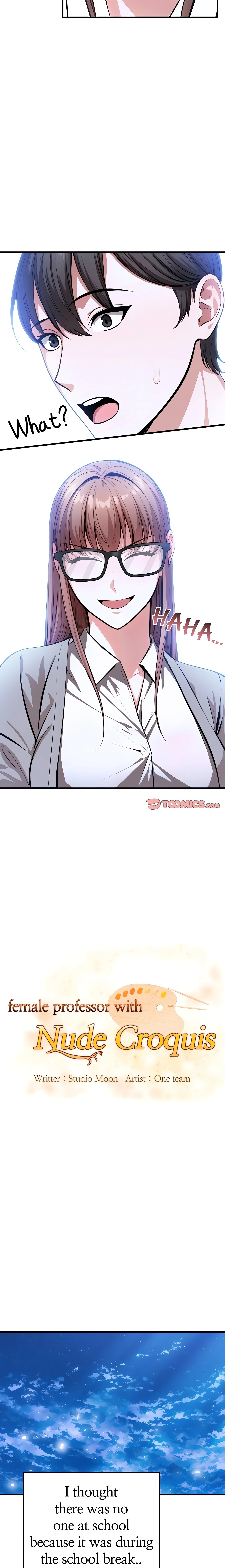 Female Professor with Nude Croquis (Official) chapter 7 page 2