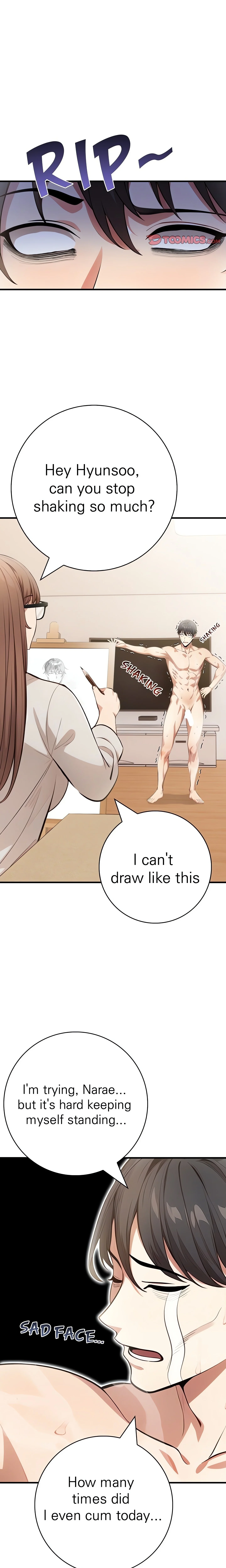 Female Professor with Nude Croquis (Official) chapter 8 page 20