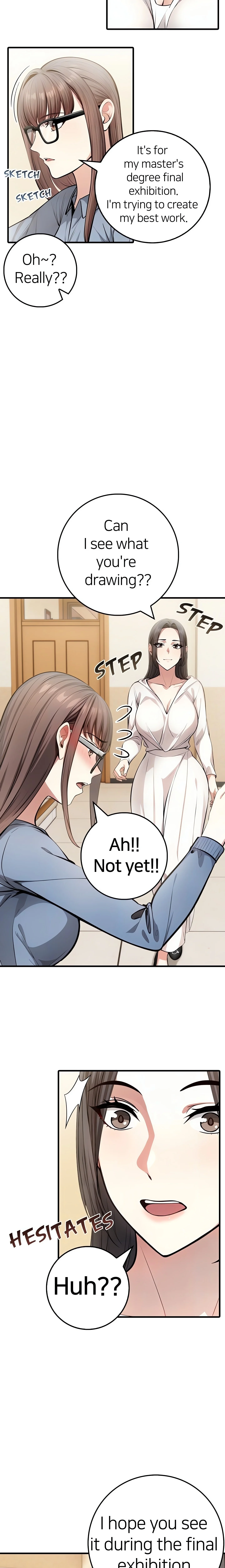 Female Professor with Nude Croquis (Official) chapter 9 page 4
