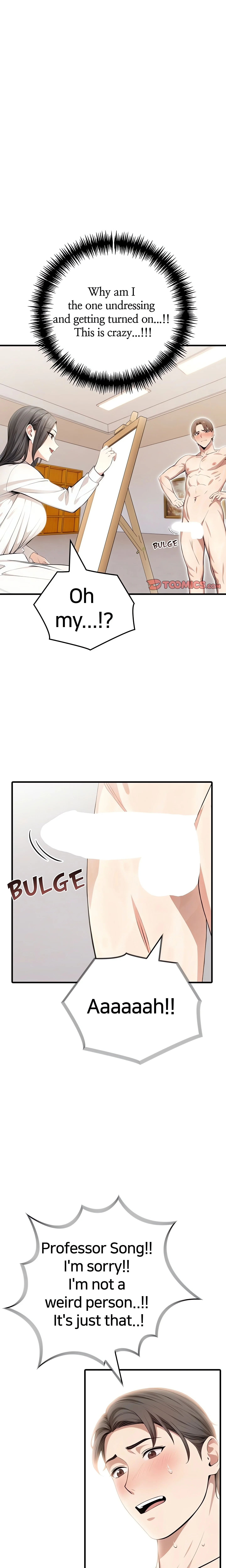 Female Professor with Nude Croquis (Official) chapter 9 page 16