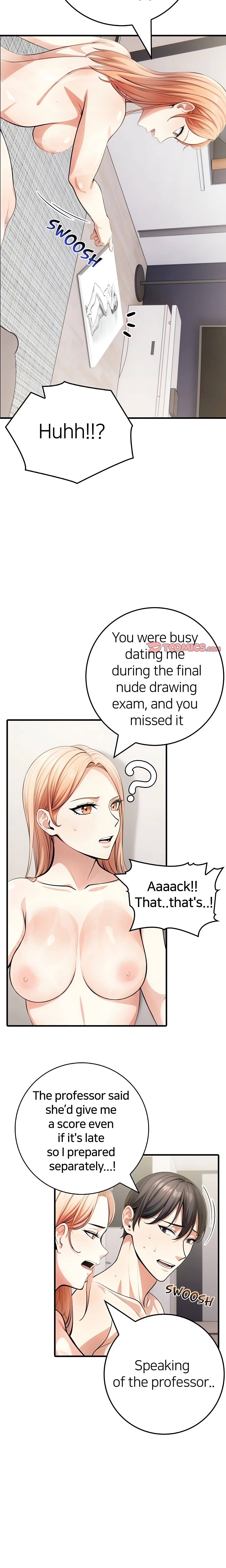 Female Professor with Nude Croquis (Official) chapter 9 page 21