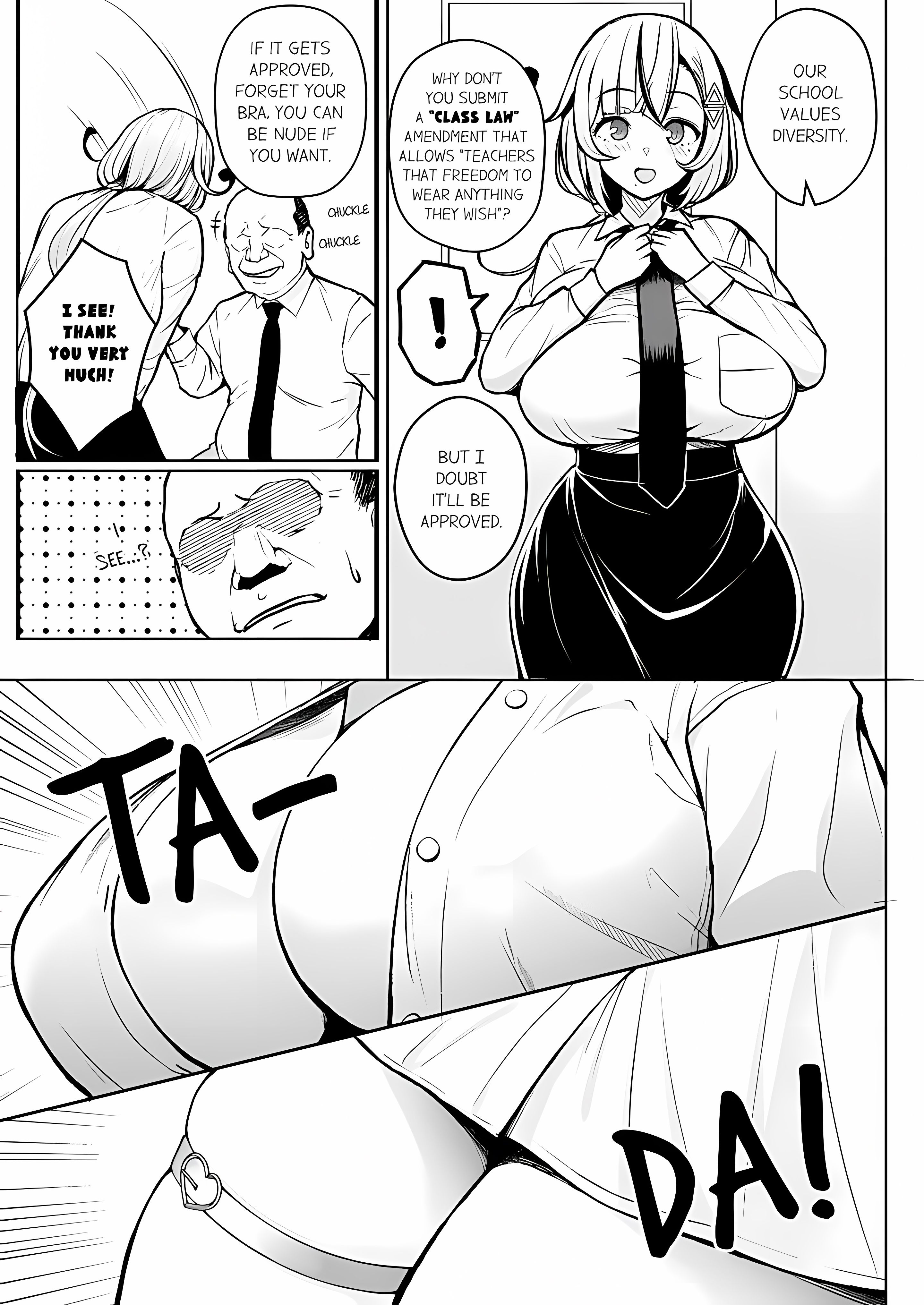 First Year Squid Class’s Nymphomaniac Teacher chapter 1 page 5