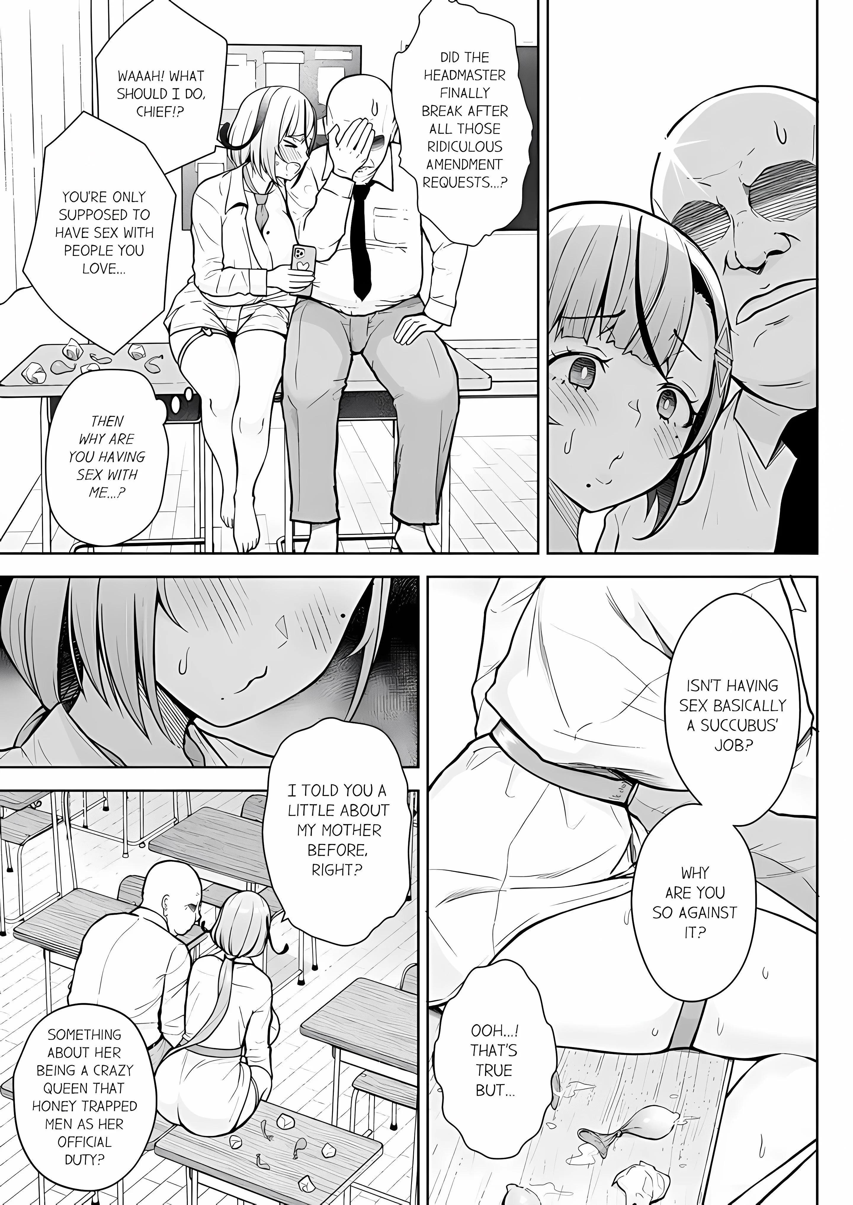 First Year Squid Class’s Nymphomaniac Teacher chapter 13 page 5