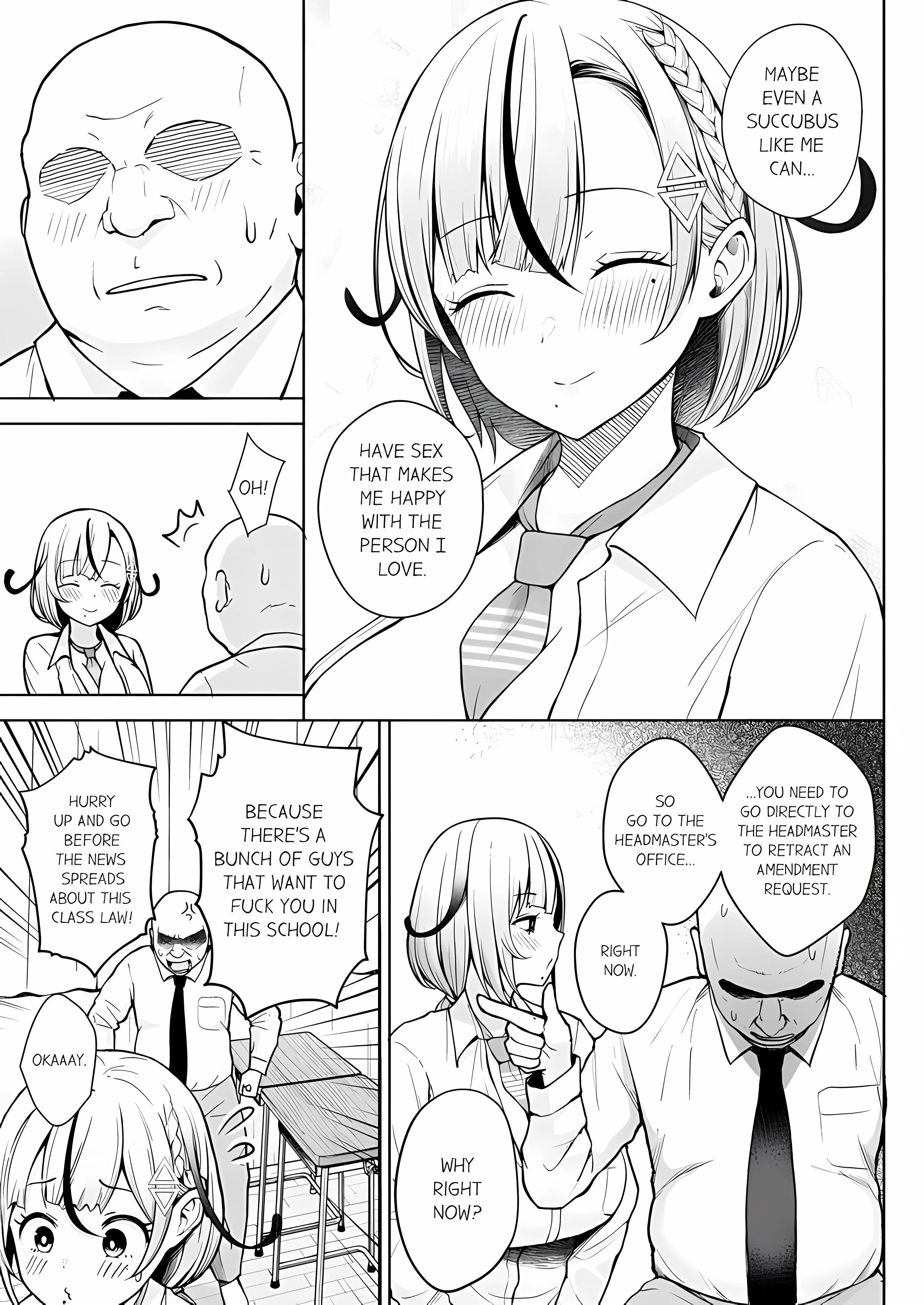 First Year Squid Class’s Nymphomaniac Teacher chapter 13 page 7