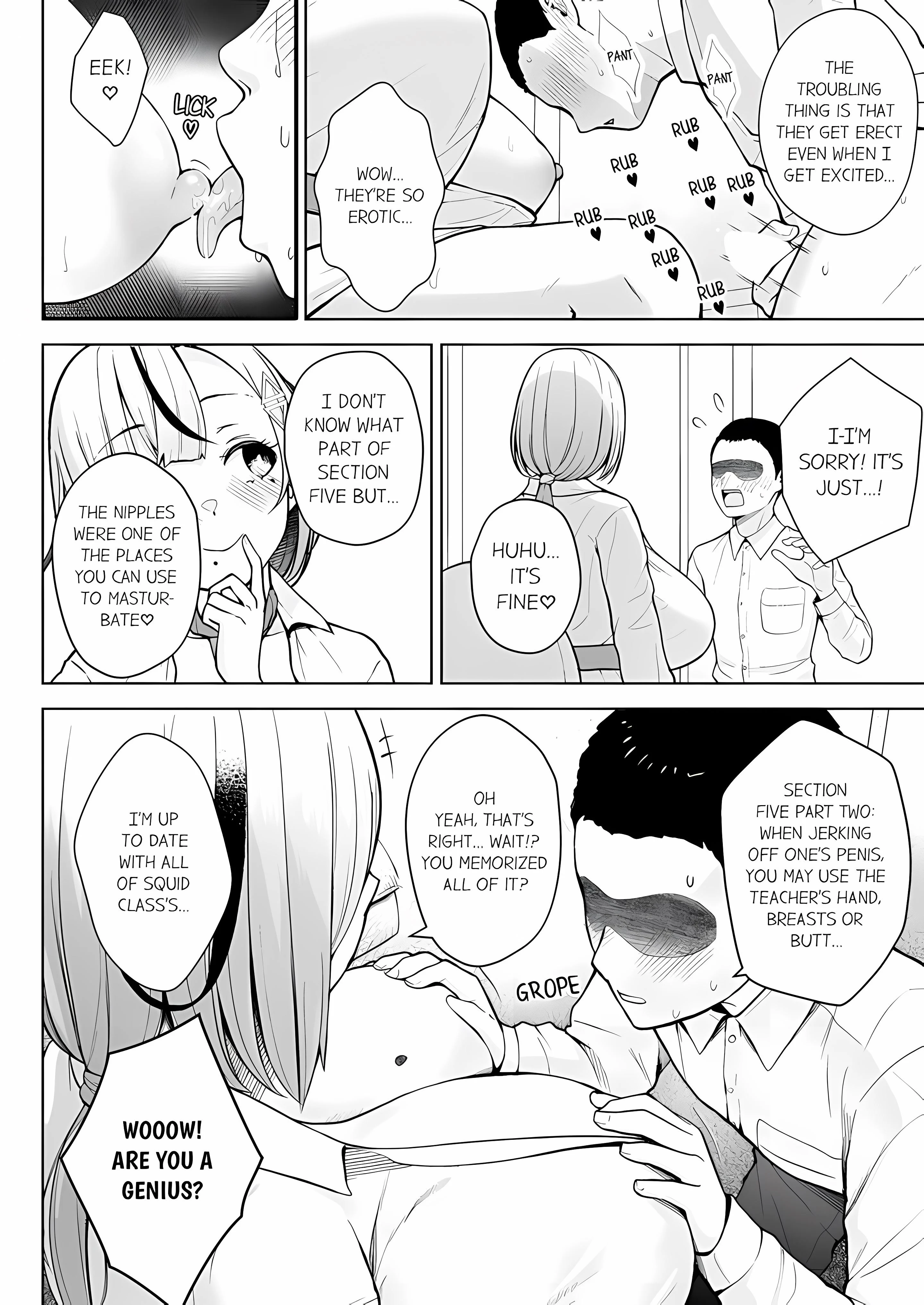 First Year Squid Class’s Nymphomaniac Teacher chapter 14 page 2