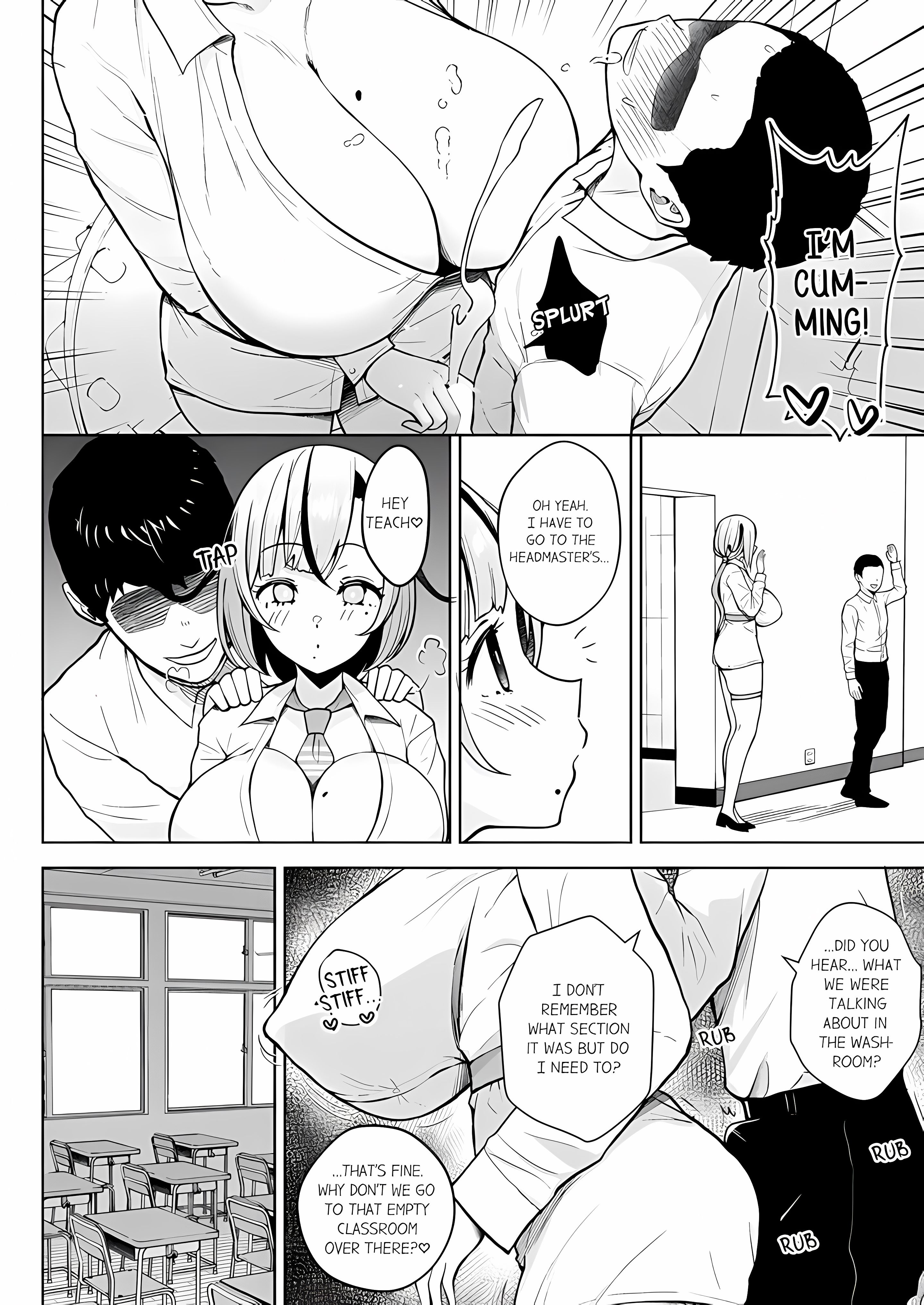 First Year Squid Class’s Nymphomaniac Teacher chapter 14 page 4