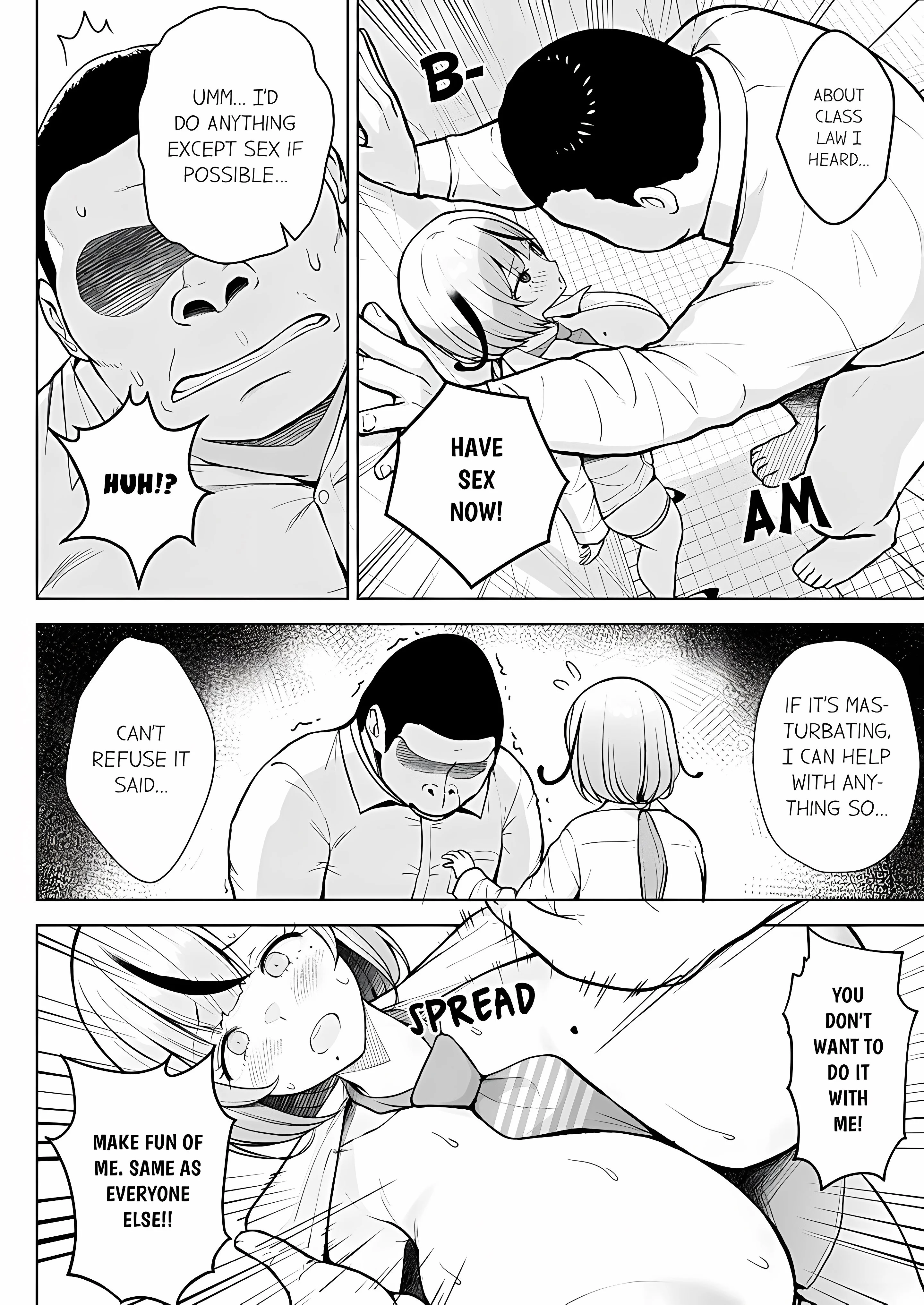 First Year Squid Class’s Nymphomaniac Teacher chapter 14 page 8