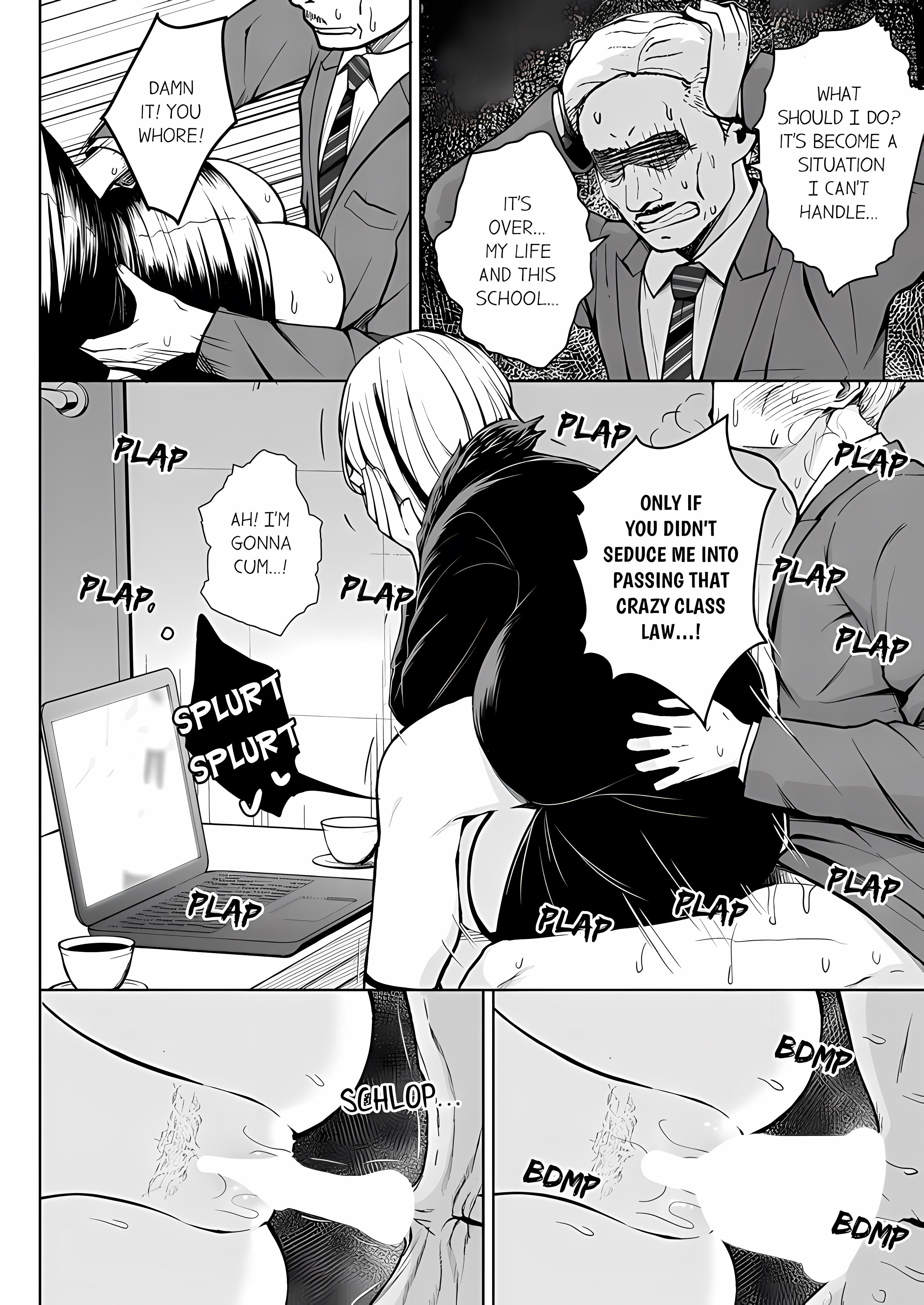 First Year Squid Class’s Nymphomaniac Teacher chapter 15 page 8