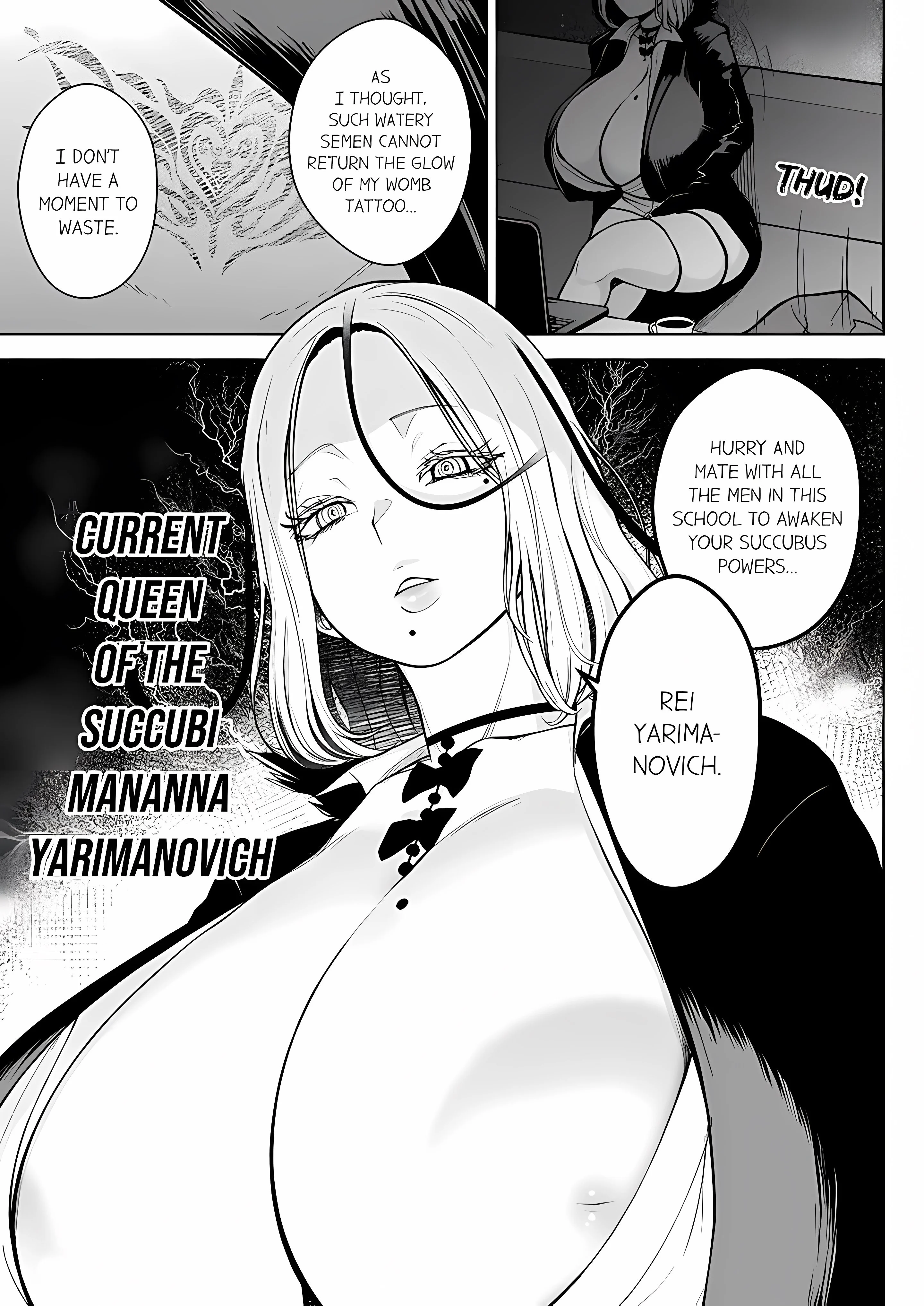 First Year Squid Class’s Nymphomaniac Teacher chapter 15 page 9