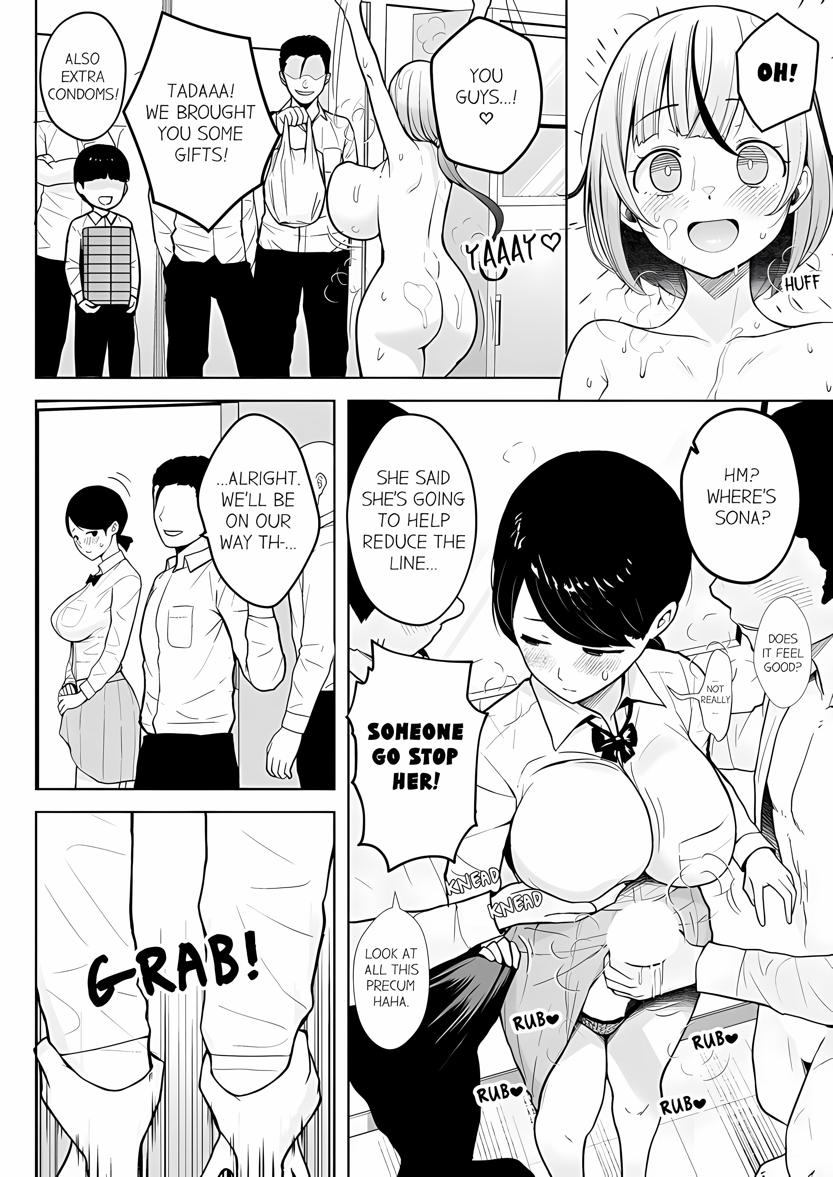 First Year Squid Class’s Nymphomaniac Teacher chapter 17 page 4