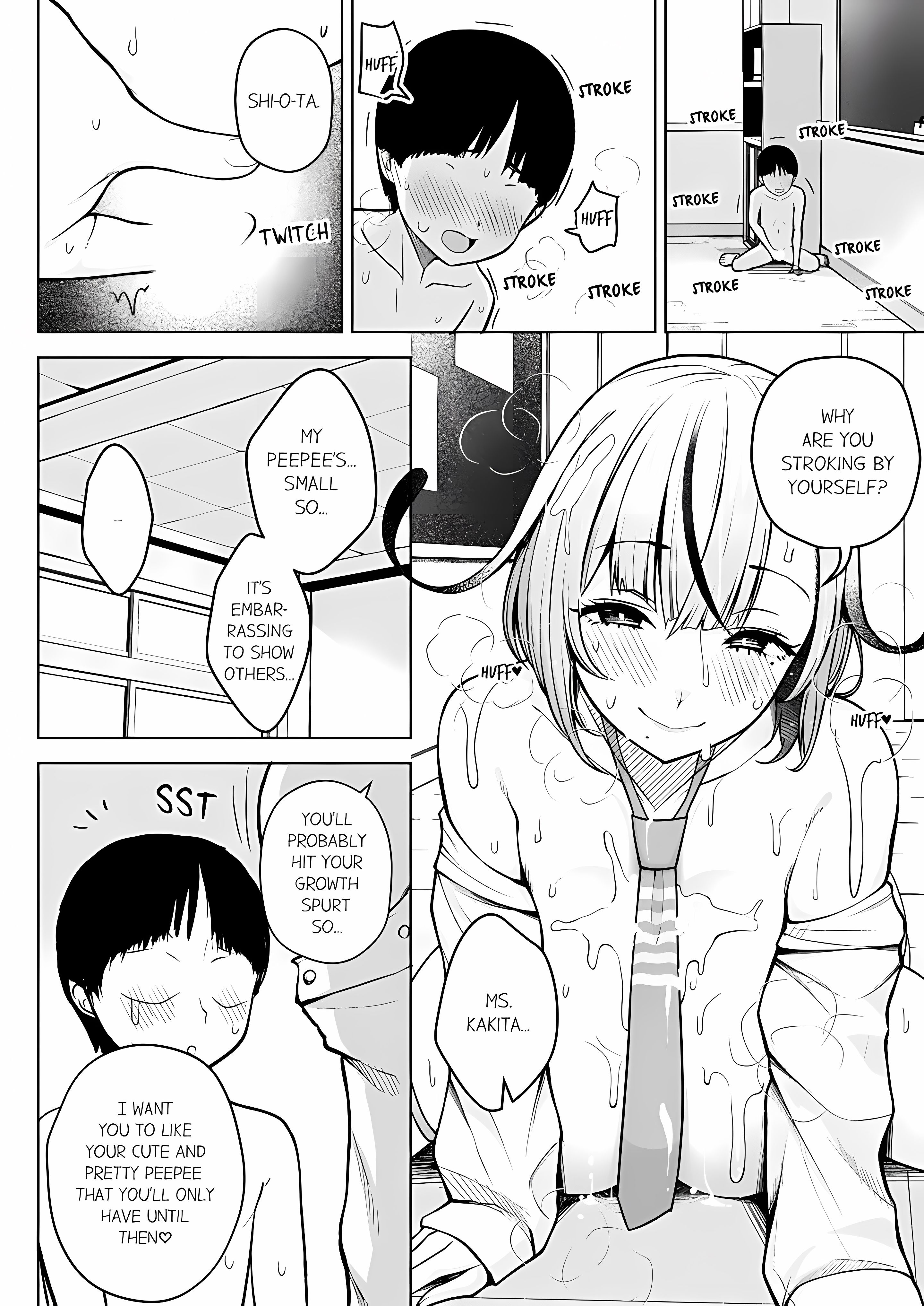 First Year Squid Class’s Nymphomaniac Teacher chapter 3 page 2