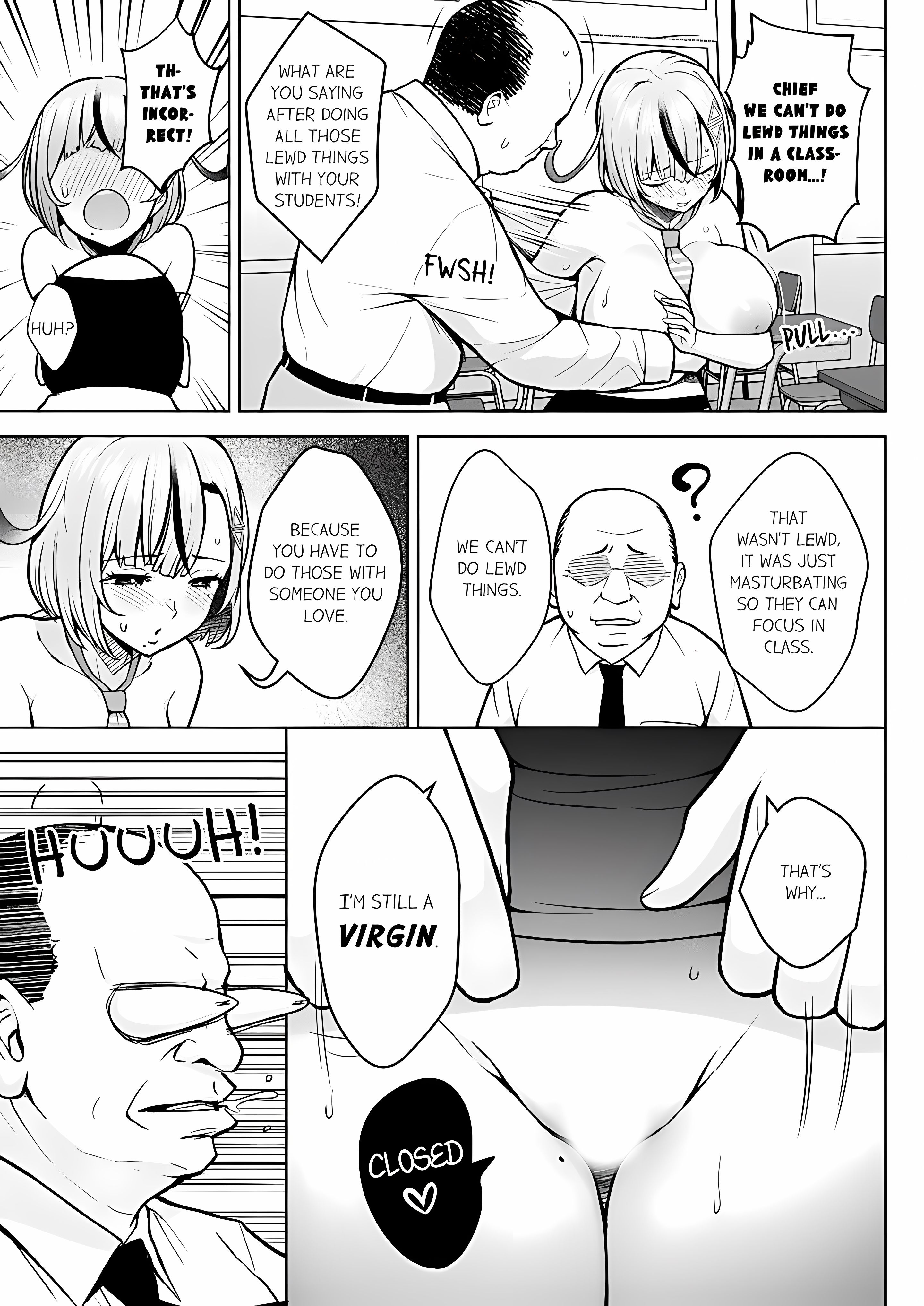 First Year Squid Class’s Nymphomaniac Teacher chapter 3 page 7