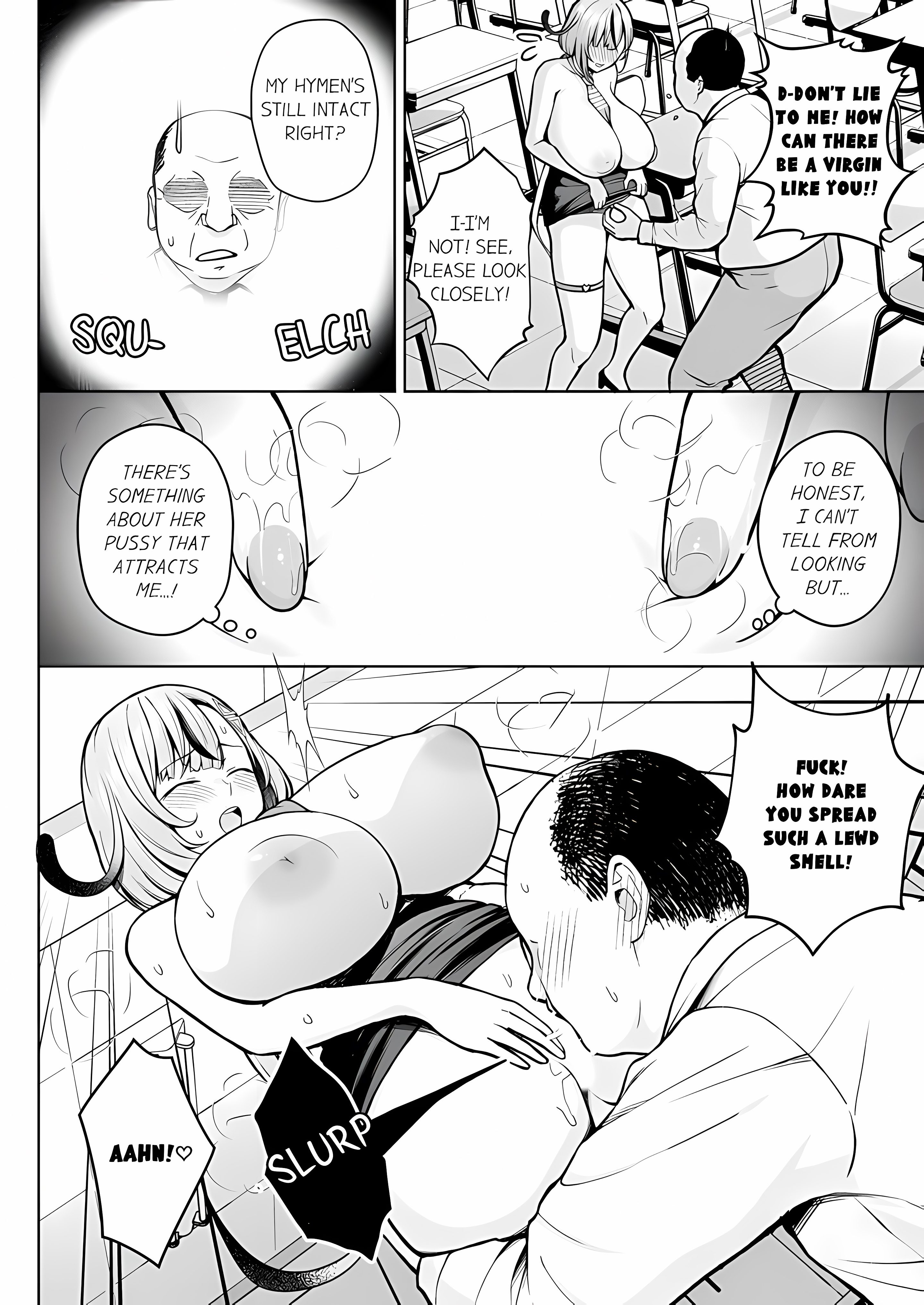 First Year Squid Class’s Nymphomaniac Teacher chapter 3 page 8