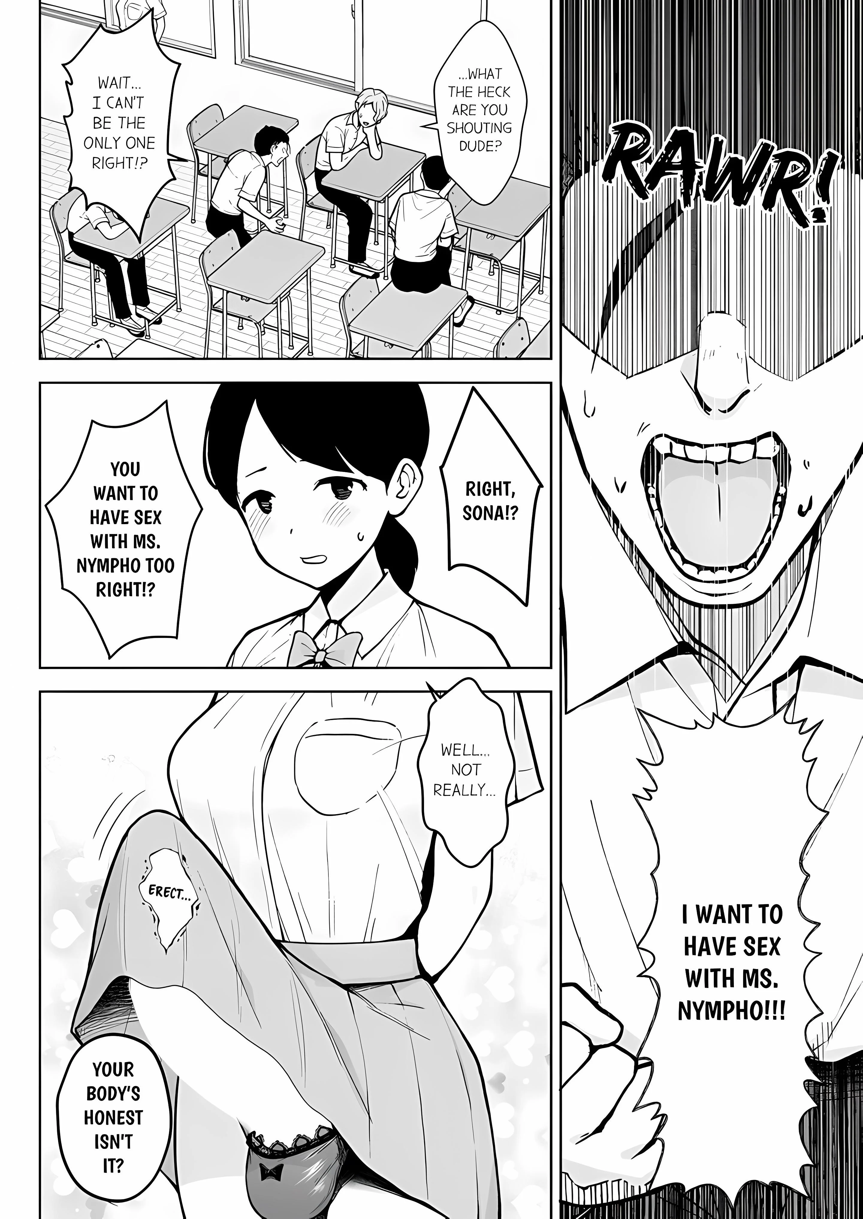 First Year Squid Class’s Nymphomaniac Teacher chapter 7 page 2