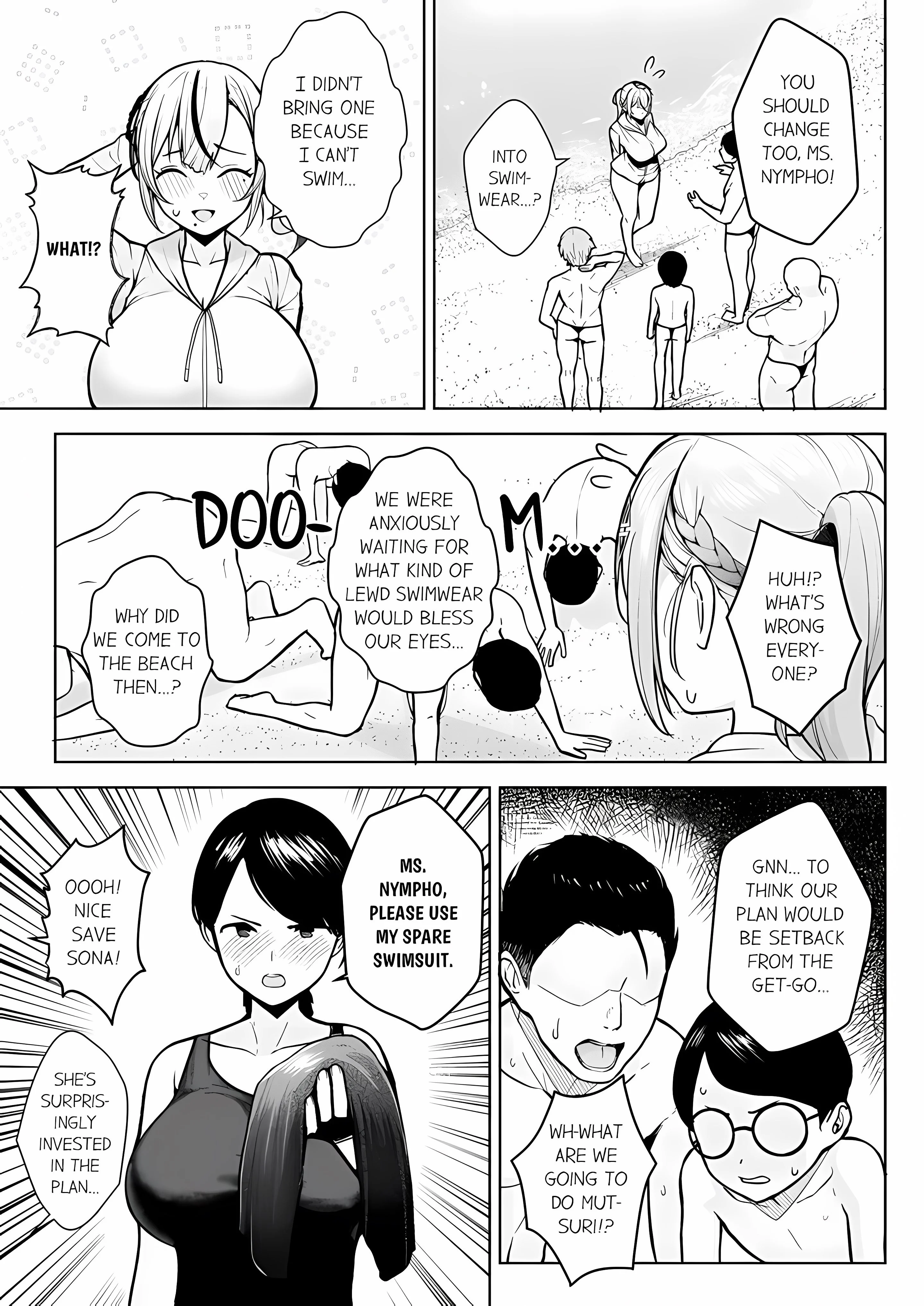 First Year Squid Class’s Nymphomaniac Teacher chapter 8 page 1