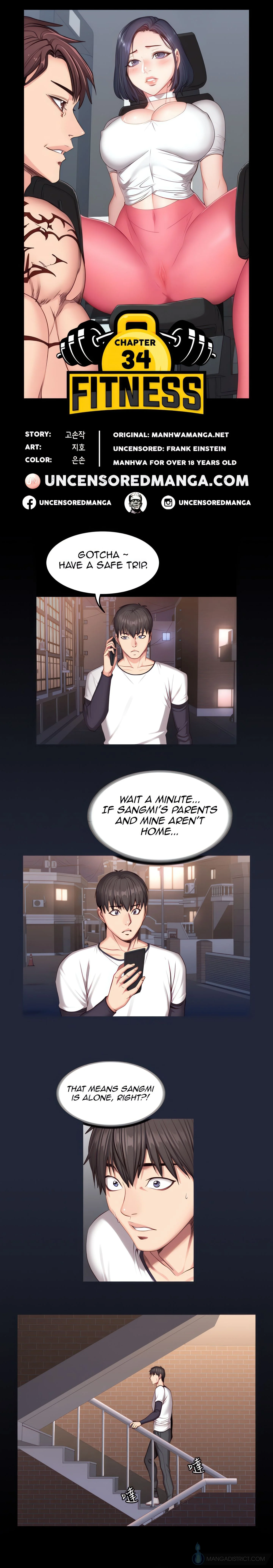 Fitness (Uncensored Fan Edition) chapter 35 page 1