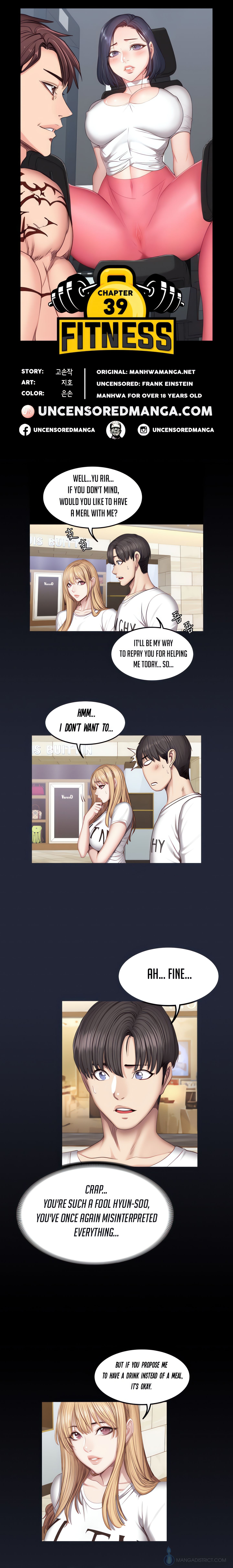 Fitness (Uncensored Fan Edition) chapter 40 page 1