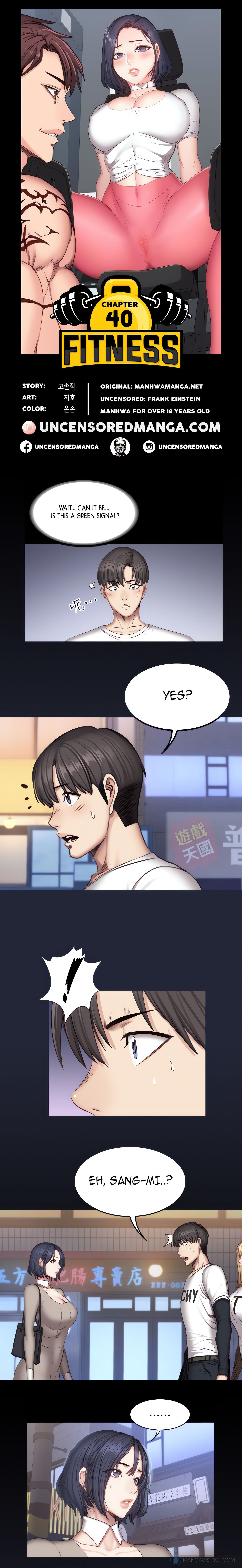 Fitness (Uncensored Fan Edition) chapter 41 page 1