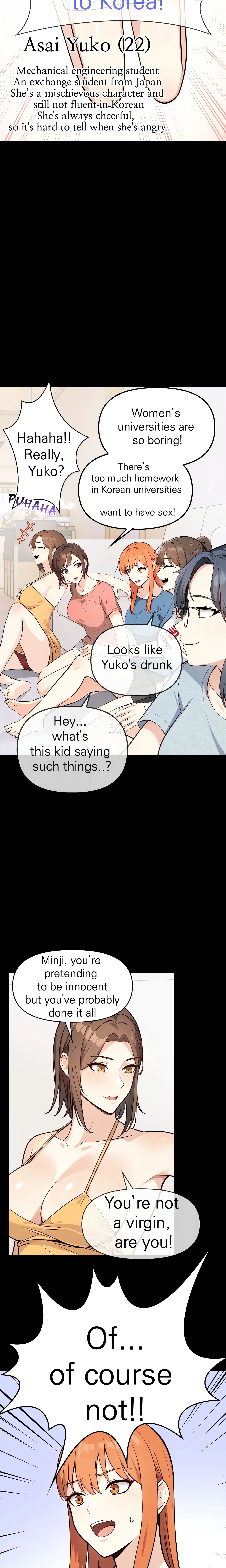 Five Girls, One Dorm chapter 3 page 5