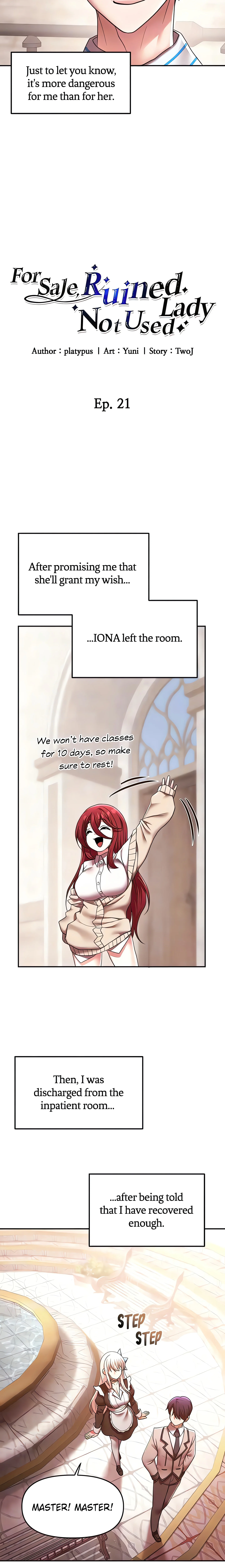 For Sale. Ruined Lady. Not Used. (Official) chapter 21 page 8