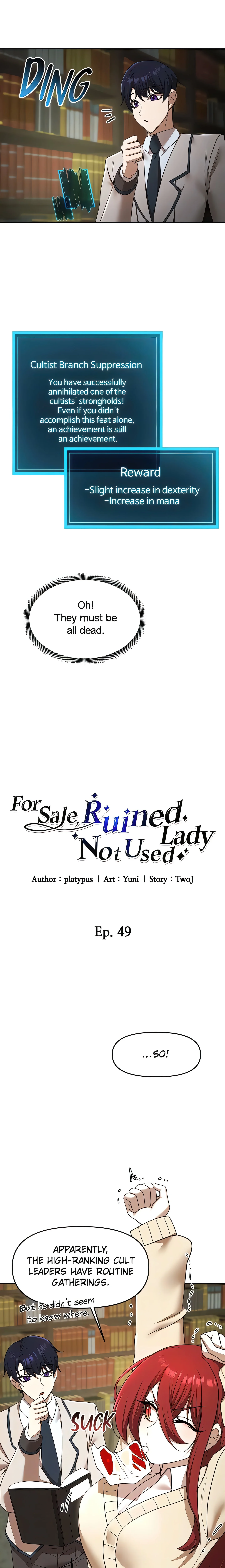 For Sale. Ruined Lady. Not Used. (Official) chapter 49 page 6