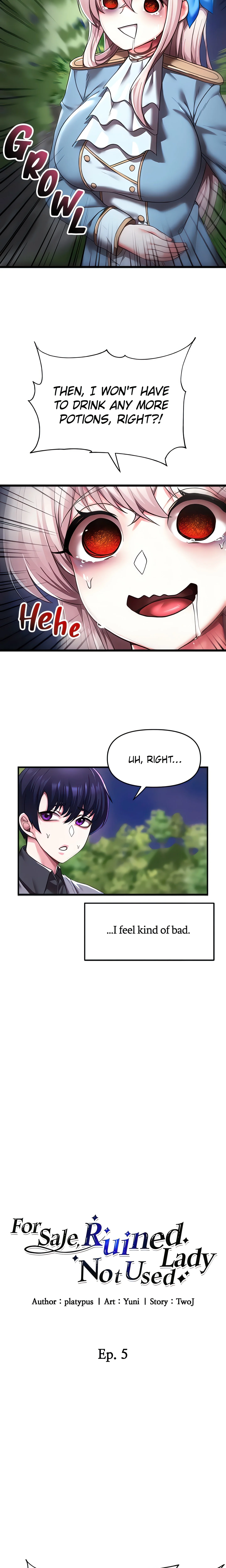 For Sale. Ruined Lady. Not Used. (Official) chapter 5 page 3