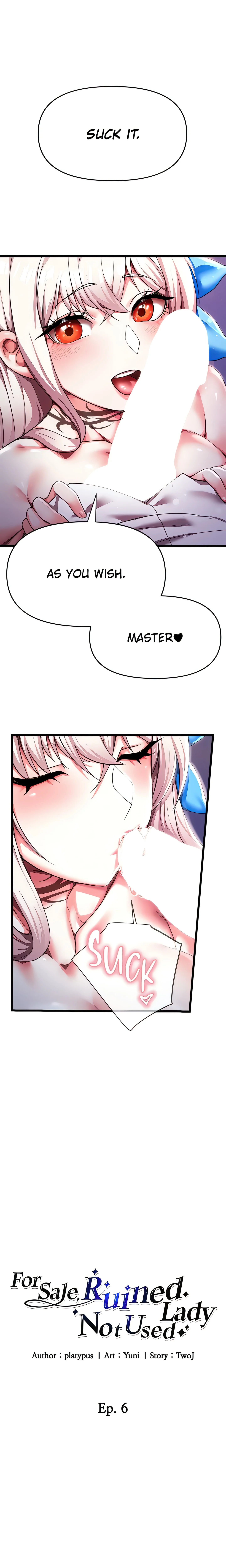 For Sale. Ruined Lady. Not Used. (Official) chapter 6 page 1