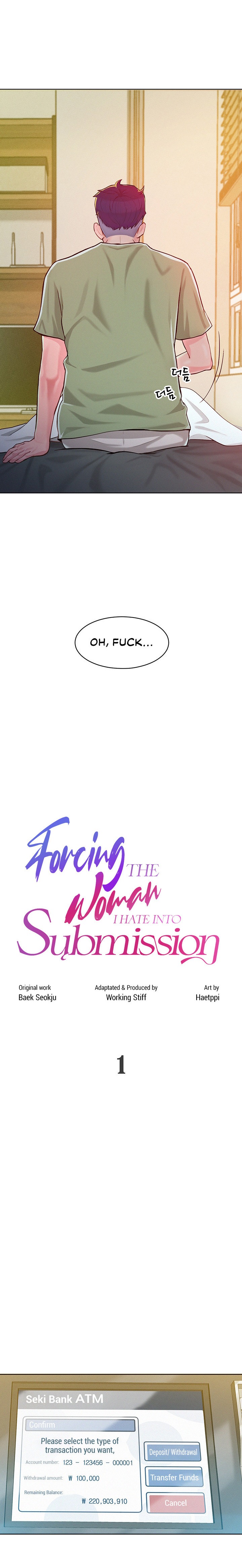 Forcing the Woman I Despise Into Submission chapter 1 page 9