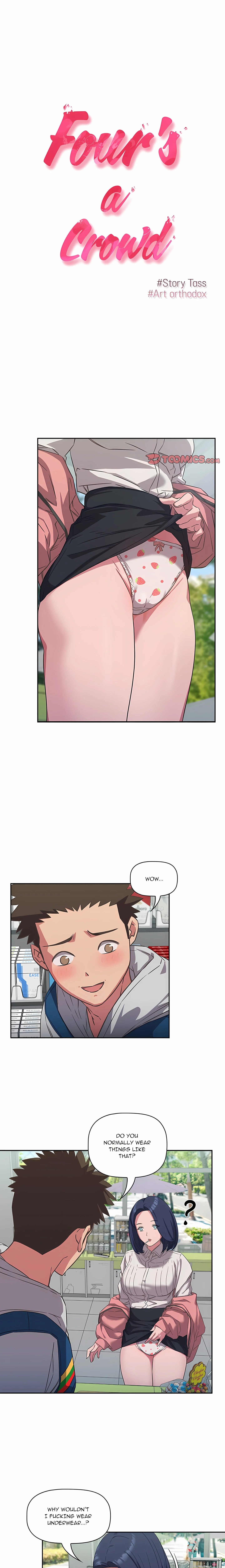 [MOTION] Four's a Crowd (Uncensored) chapter 11 page 1
