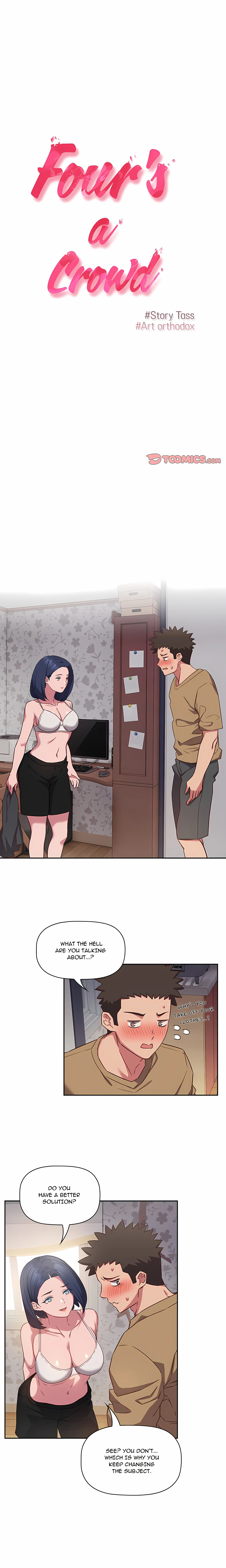 [MOTION] Four's a Crowd (Uncensored) chapter 19 page 1