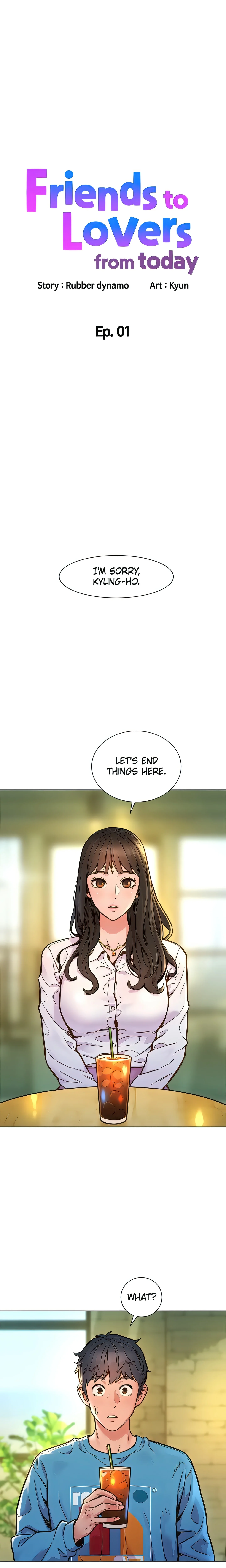 Friends to Lovers from Today (Official) chapter 1 page 1