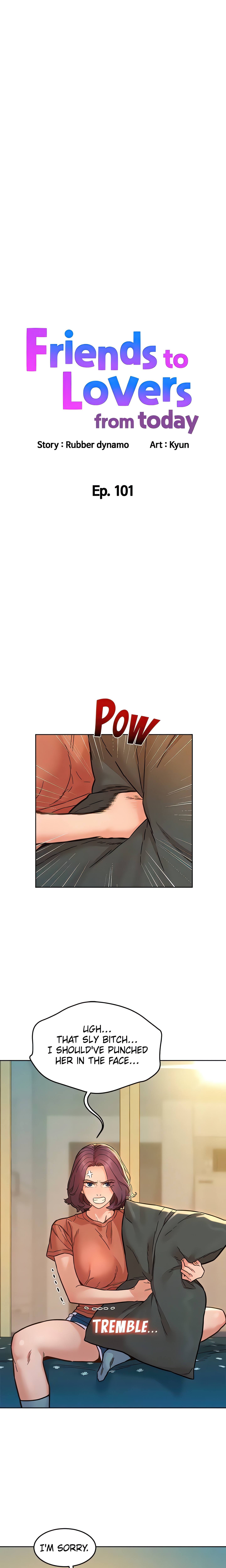 Friends to Lovers from Today (Official) chapter 101 page 1
