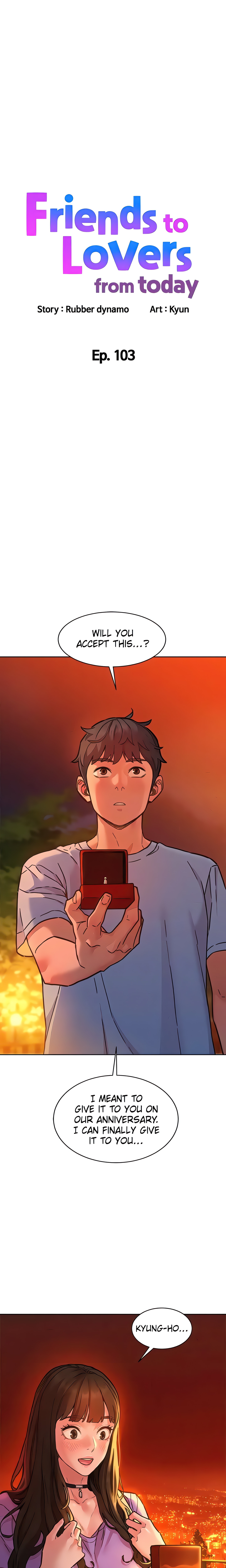 Friends to Lovers from Today (Official) chapter 103 page 1