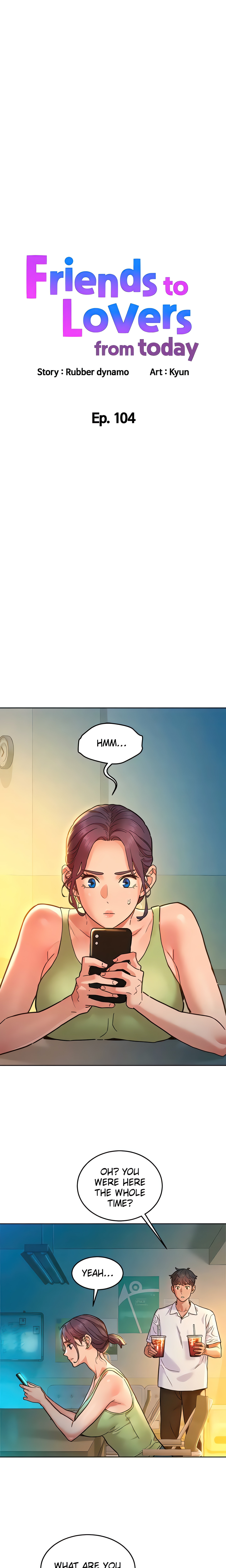 Friends to Lovers from Today (Official) chapter 104 page 1