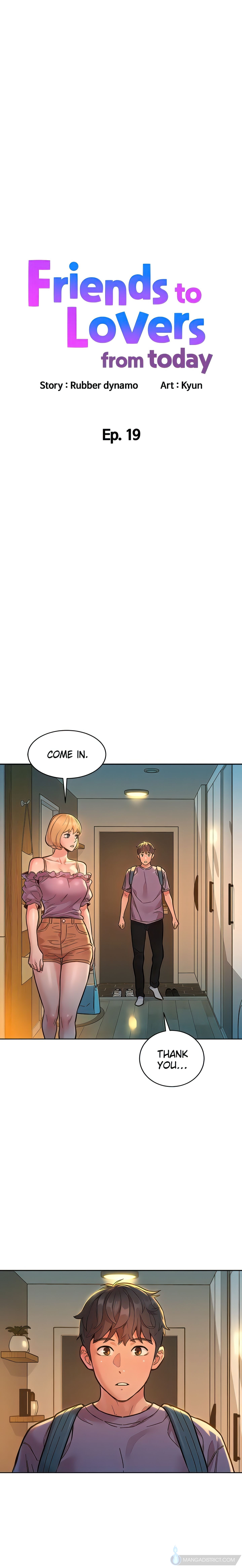 Friends to Lovers from Today (Official) chapter 19 page 1