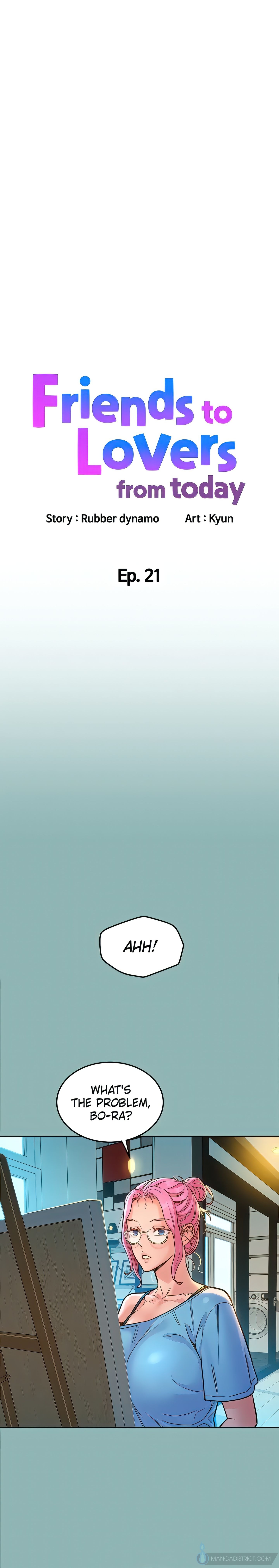 Friends to Lovers from Today (Official) chapter 21 page 1