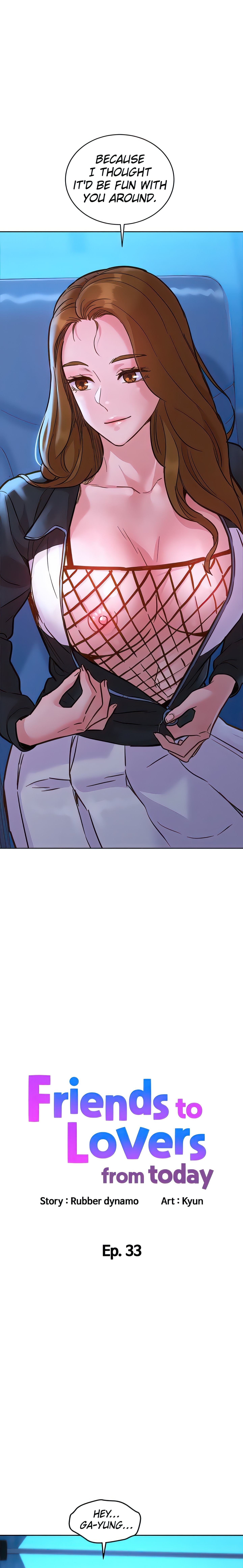 Friends to Lovers from Today (Official) chapter 33 page 1